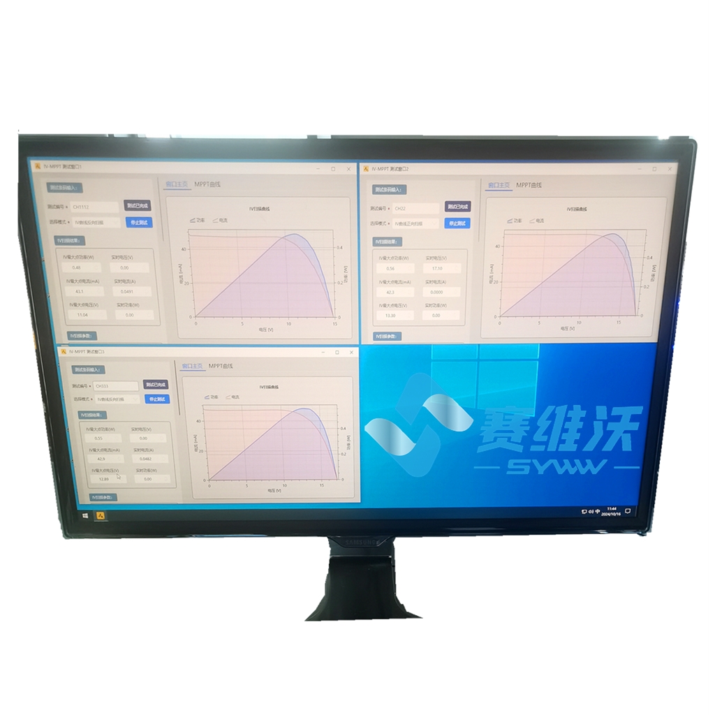 多通道钙钛矿电池 IV-MPPT
